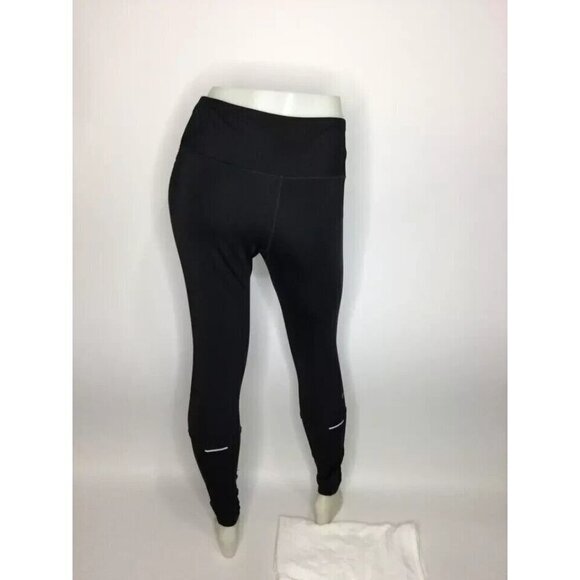 Asics‎ Black Leggings Size Large with Pockets - Picture 3 of 6